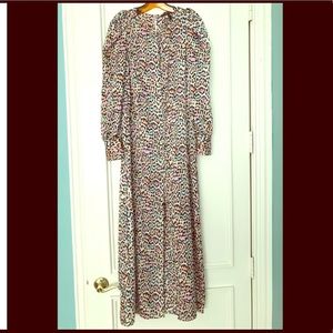 BCBGMAXAZRIA Womens Leopard Print Maxi Dress